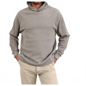 NEW ALEX CRANE caza long sleeve hoodie in clay